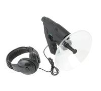 AMSLSIU Microphone directionnel à antenne parabolique, Facile à Entendre Longue Distance, monoculaire, Robuste et Durable