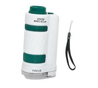AMSLSIU Microscope Scientifique Portable pour Enfants, Mini Microscope de Poche, grossissement 60X-180X, Jouet éducatif pour l'école la Maison, avec