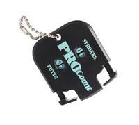 AMSLSIU Mini Golf Scorer 2 Joueurs Putt Counter Shot Count Stroke Score Keeping Device Two Digits for Golf Training Aids