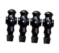 AMSLSIU Mini-Joueurs de Baby-Foot, Accessoires et améliorations pour Le Jeu de Football Table pour Tous Les âges. Ces Figurines sont fabriquées en polypropylène, Noir