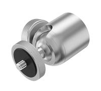 AMSLSIU Mini Monopode à rotule pour éclairage Photographique, Rotation à 360°, idéal pour Les explorations en extérieur. Adaptateur rotule Mini, Support vis Universel Inclus.