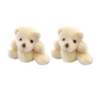 AMSLSIU Mini Ours articulé en Peluche, Adorable Cadeau pour garçons et Filles. Mini Ours articulé en Peluche Douce, Fabrication Artisanale. Cadeau d'anniversaire idéal pour Les garçons et Les Filles.