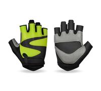 AMSLSIU Mitaines de Cyclisme enveloppements à la Main Gants intérieurs Fabrication Fine Antichoc épaissir la Conception Mitaines de Sport Non glissantes, Vert, S