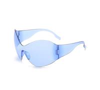 AMSLSIU Mode Lunettes de Soleil Lunettes de des Yeux Grande Plage Longue durée Punk rétro léger Chic Design Vintage, Tapez 4