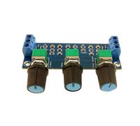 AMSLSIU Module audio Hi-Fi préamplifié avec plaque de tonalité passive réglable offrant un son optimal et un contrôle de volume facile. Réglage du volume aigu et faible par canal. Atténuation passive