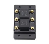 AMSLSIU Module relais marche/arrière robuste à six bornes 12 V CC 80 A, relais efficace pour bâche treuil de levage - Module marche/arrière à six bornes 12 V CC 80 A