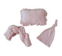 AMSLSIU Nouveau-né Photographie Accessoires Pose Aide Oreiller bébé Douche Infantile garçons Filles Chapeau Studio Prendre des Photos auxiliaire, Rose