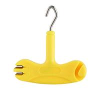 AMSLSIU Outil à nœuds de pêche, léger et Durable, Indispensable pour Nouer des nœuds. Compagnon Essentiel de Votre boîte à pêche. Outil de Montage pour Montage de Ligne.