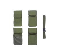 AMSLSIU Outils de Jardin Ceinture Pochette Suspendue Pochettes de Taille Tablier à Outils Toile imperméable Robuste pour Arts Jardinier Hommes Travail, Vert