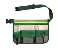 AMSLSIU Oxford Tissu Outil Taille Sac Multi-Poches Remplacement Plombier Tournevis Bande Sacs de Rangement Organisateur Accessoires, Type Vert 2