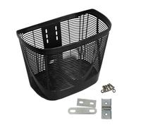 AMSLSIU Panier de vélo résistant et léger, idéal pour transporter animaux et courses lors d'excursions et d'aventures en plein air. Compatible avec les véhicules, Noir, 33 x 22.5 x 25 cm