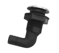 AMSLSIU Passe-Coque Marin, raccord de Drainage Universel pour Bateau, pour Une Performance Durable. Le Passe-Coque est en Nylon Marin. Sortie d'eau pour Bateau.