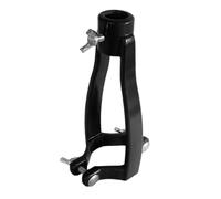 AMSLSIU Perceuse d'établi portable de haute précision avec double support et adaptateur pour mèche à trou carré pour le travail du bois. Installation et démontage faciles.