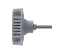 AMSLSIU Perceuse électrique brosse à disque lavage de voiture détaillant puissance de nettoyage tampon à récurer en caoutchouc entretien ménager Garage accessoire, Blanc, 3 pouces