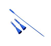 AMSLSIU Petits Bouchons de relevage, Accessoire de pêche, adaptateurs de Flotteur réglables pour eaux Peu Profondes, Taille S, Bleu, L