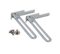 AMSLSIU Pièces de machine à coudre faciles à installer avec guide de bord multifonctionnel et options de pied-de-biche ourleur pour point noué, paroi latérale de, 5.7 x 1 cm