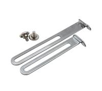 AMSLSIU Pièces de machine à coudre faciles à installer avec guide de bord multifonctionnel et options de pied-de-biche ourleur pour point noué, paroi latérale de, 10 x 1.2 cm
