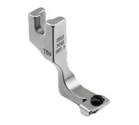 AMSLSIU Pied-de-biche dissimulé pour machine à coudre, structure réglable en acier, excellente résistance à l'usure, installation simple, pied-de-biche pour fermeture