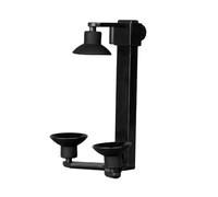 AMSLSIU Pince de microphone extensible pour violon, résistante et dotée d'un support de microphone réglable. Pince fixation extensible pour accessoires violon. La pour est