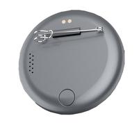 AMSLSIU Pin's anime rechargeables avec écran E Ink : l'avenir des objets de collection anime grâce à la technologie E Ink. Badge pixel à affichage, noir