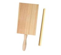 AMSLSIU Planche à spaghetti multifonctionnelle, outil ludique et efficace pour préparer des gnocchis dans toutes les cuisines. Moule à pâtes spiralées.