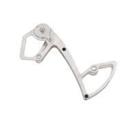 AMSLSIU Plaque de Guidage de dérailleur arrière renforcée, Chape Roue intérieure et extérieure en Alliage d'aluminium Durable, pièces VTT, Chape Roue, Patte Guidage Robuste en métal