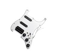 AMSLSIU Plaques de double piste pour guitare électrique, remplacement de Pour micro, Pour micro intégré de qualité, installation facile, réparation, Avec prise 3.5, 22.2 x 28.1 cm