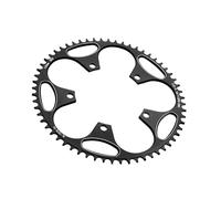 AMSLSIU Plateaux de vélo usinés CNC, Plateaux étroits et Larges, entraxe 130 mm, Ronds, conçus pour Une efficacité optimale, pédalier en Aluminium 7075, 54T