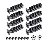 AMSLSIU Poignées de Rechange pour Table de Baby-Foot, compatibles avec Les Barres Jeu. Embouts Crosse Inclus. Diamètre du Trou l'embout : 1,27 cm / 0,50 Pouce.