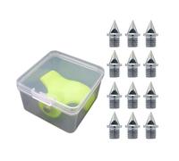 AMSLSIU Pointes de Rechange pour Chaussures de Cross-Country avec clé à Pointes. Jeu Sprint en Acier allié résistant.