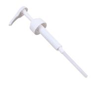 AMSLSIU Pompe à jus/sirop de café/Bouteille en Verre avec doseur de 8 ML pour Smoothies, jus, Milkshakes et Cocktails. Tête de Rechange Incluse.