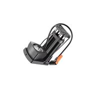 AMSLSIU Pompe à Pied de vélo à gonflage, Double Cylindre Haute Pression, Robuste et Portable, avec manomètre précis.