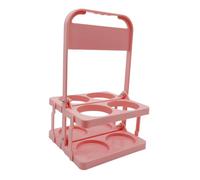 AMSLSIU Porte-bouteille de sport en PVC durable, léger et portable pour les activités de plein air. Ce porte-bouteille de sport est fabriqué en PVC robuste et fiable, Rose, 18 x 19 x 32 cm