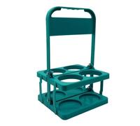 AMSLSIU Porte-bouteille de sport en PVC durable, léger et portable pour les activités de plein air. Ce porte-bouteille de sport est fabriqué en PVC robuste et fiable, Vert, 18 x 19 x 32 cm