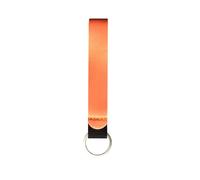 AMSLSIU Porte-clés Conception réfléchie Flip Caps Rechargeable Utile Bracelet Porte-bouteille Couleurs vives Porte-désinfectant, Orange, YS