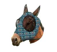 AMSLSIU Pour Masque anti-moustique pour chevaux pour équidé Fashionista est également protégé en tissu, équipement de du visage du cheval