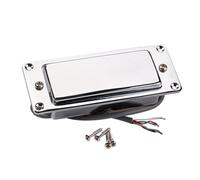 AMSLSIU Pour Micro électrique guitare Humbucker micros Double taille compacte antirouille lisse fournitures d'instruments