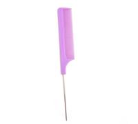 AMSLSIU Queue peigne Portable différentes couleurs nouveau style haut de gamme belle utilisation professionnelle longue durée de vie choix de cheveux, Rose-mauve