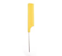 AMSLSIU Queue peigne Portable différentes couleurs nouveau style haut de gamme belle utilisation professionnelle longue durée de vie choix de cheveux, Jaune