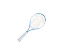 AMSLSIU Raquette de Tennis avec poignée antidérapante et Cordage en Nylon Haute résistance, idéale pour Le Parc, la Plage et Le Jardin (Vert et Blanc), Bleu Blanc