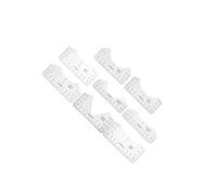 AMSLSIU Règle d'alignement pour t-Shirts : Outil Indispensable pour Les transferts sur t-Shirts, garantissant Un alignement Parfait à Chaque Idéale pour Le, la Couture et, Transparent