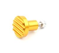 AMSLSIU Remplacement d'équipement de de porte coulissante vent d'alliage d'aluminium léger bouton starter carburateur cannelé pour le brouilleur
