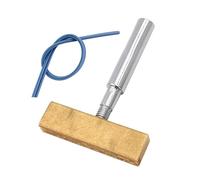 AMSLSIU Réparation de câbles plats LCD et diverses tâches de soudure avec une pointe fer à souder en forme T précision pour écrans à cristaux liquides, Avec bande, Pointe 5.3 x 3.5 cm