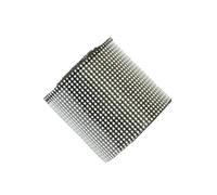 AMSLSIU Ruban en maille strass diamantée à 24 rangs, idéal pour ajouter une touche d'éclat Pour aux mariages et Pour aux projets de loisirs créatifs. Rouleau de ruban en maille strassée à découper.