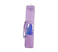 AMSLSIU Sac de transport pour snowboard d'hiver avec roulettes de transport faciles et taille ajustable pour les aventures snowboard et ski. Sac pour équipement ski homme/femme, Violet, 178 x 34 cm
