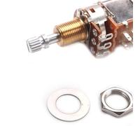 AMSLSIU Sélecteur de potentiomètre pour Argent A500K 50 x 24 x 17 mm