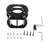 AMSLSIU Socle de levage pour défonceuse, construction professionnelle en alliage d'aluminium, Pour assurant une longue durée de vie pour les travaux menuiserie intensifs. Socle noir robuste pour