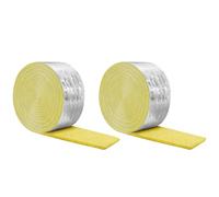 AMSLSIU Solution d'isolation de tuyauterie multi-usages pour tous les besoins d'isolation extérieure des combles ; isolation des conduites d'eau en fibre de