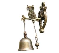 AMSLSIU Sonnette pour Chat Facile à Installer, Durable et Robuste, idéale pour Les installations Sportives. Sonnerie puissante avec Son Surround 3D, Hibou