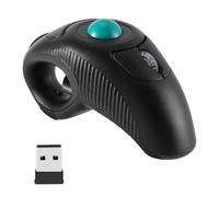 AMSLSIU Souris sans Fil de Jeu 2.4G avec pointeur Accueil Portable Faible Latence 1000DPI Track Ball Souris Accessoire PC de Bureau